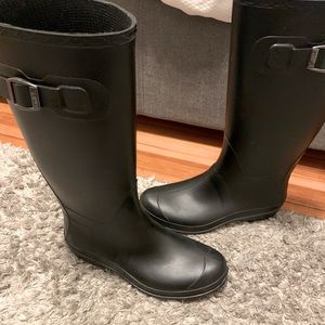 Kamik black Olivia Rain Boots